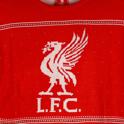 LFC Fairisle Christmas Kids Sweatshirt