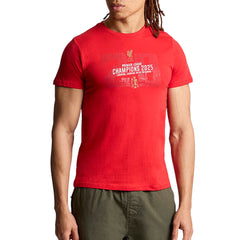 LFC EPL Champions 2024/25 เสื้อยืดฟุตบอลผู้ชาย