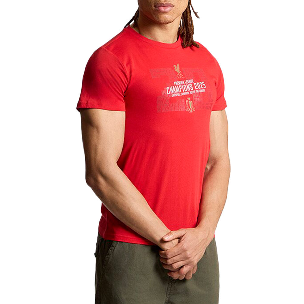 LFC EPL Champions 2024/25 Men's Football T-Shirt - Supersports Thailand Supersports Thailand