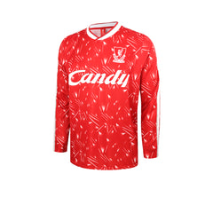 LIVERPOOL FOOTBALL CLUB Men's Liverpool FC Retro Candy Home 1989/91 Jersey