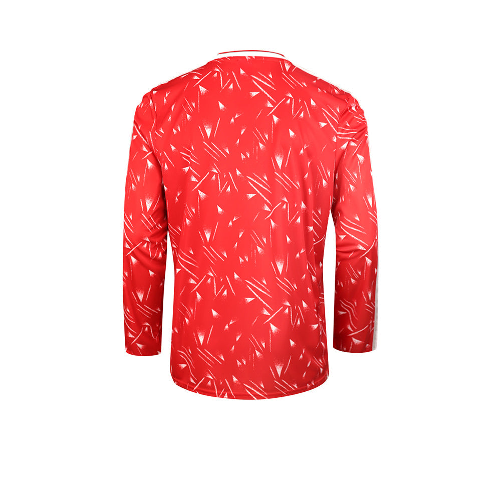 LFC เสื้อแข่งย้อนยุคผู้ชายทีมลิเวอร์พูล ชุดเหย้า ฤดูกาล 1989/91