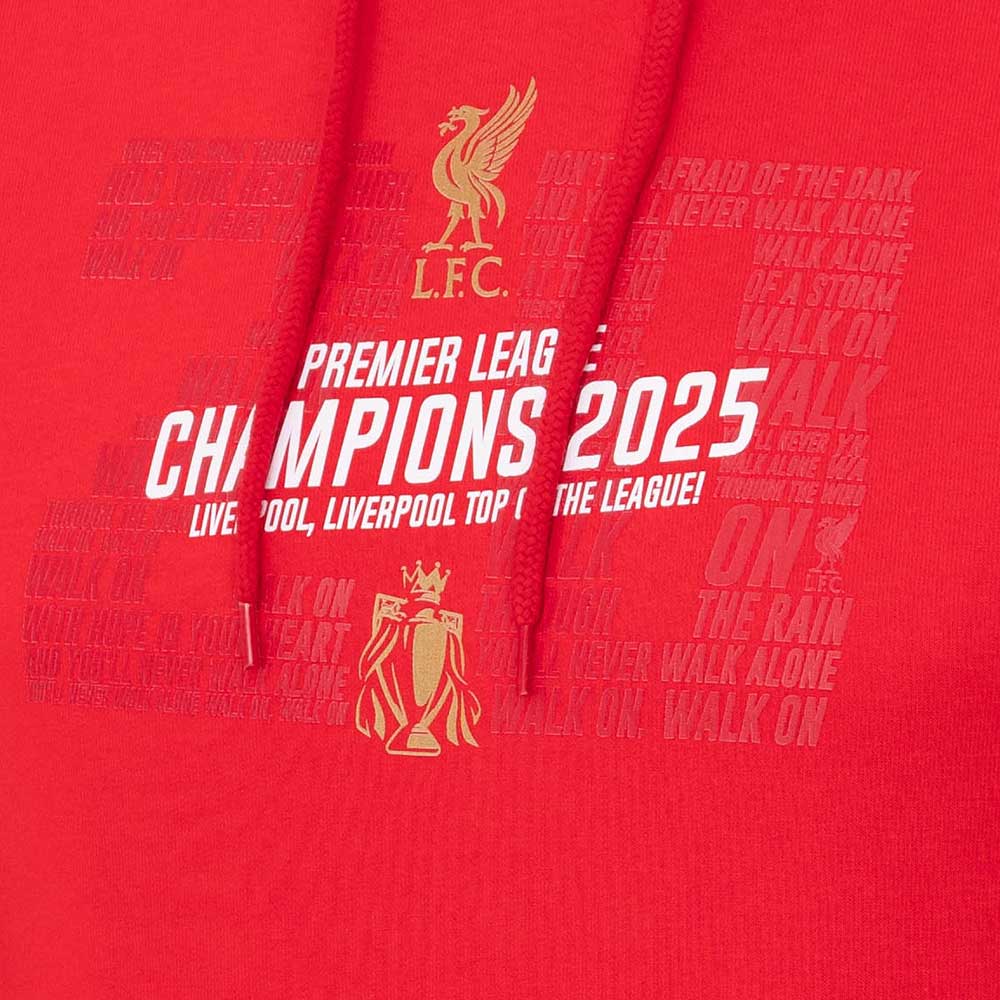 LFC EPL Champions 2024/25 เสื้อฮู้ดผู้ชาย