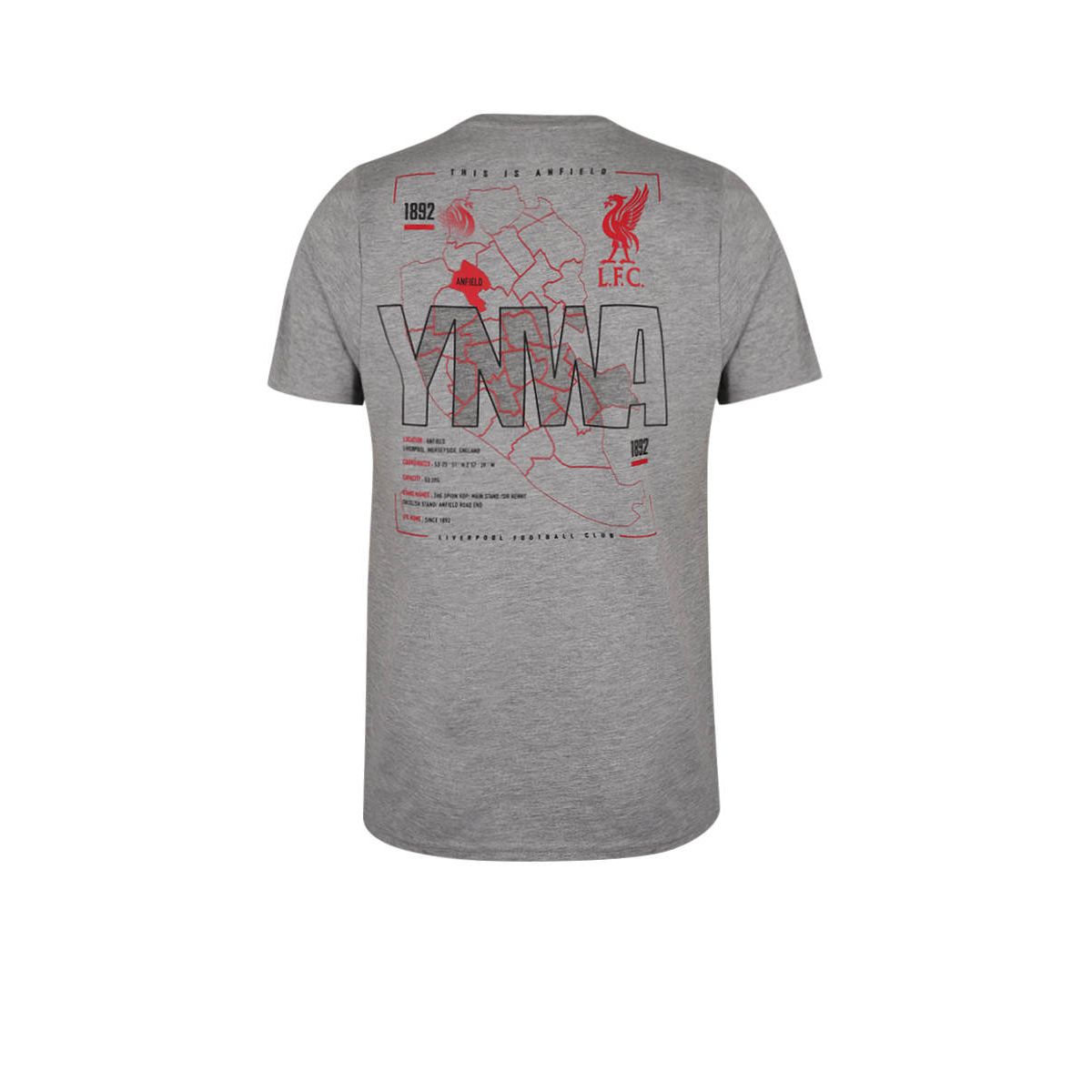 LFC Anfield Map Men's Football T-Shirt - Supersports Thailand Supersports Thailand