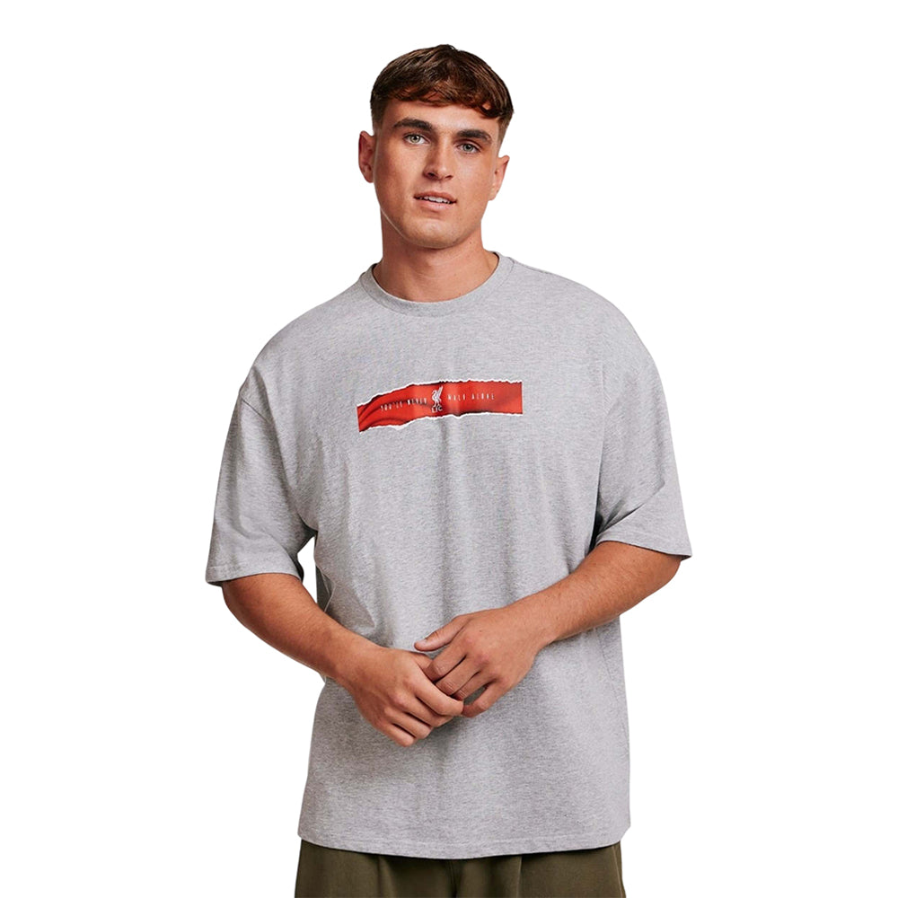 LFC YNWA Wing Oversized เสื้อยืดผู้ชาย Supersports Thailand