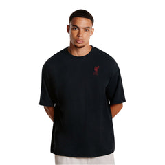 LFC YNWA Back Print Oversized เสื้อยืดผู้ชาย