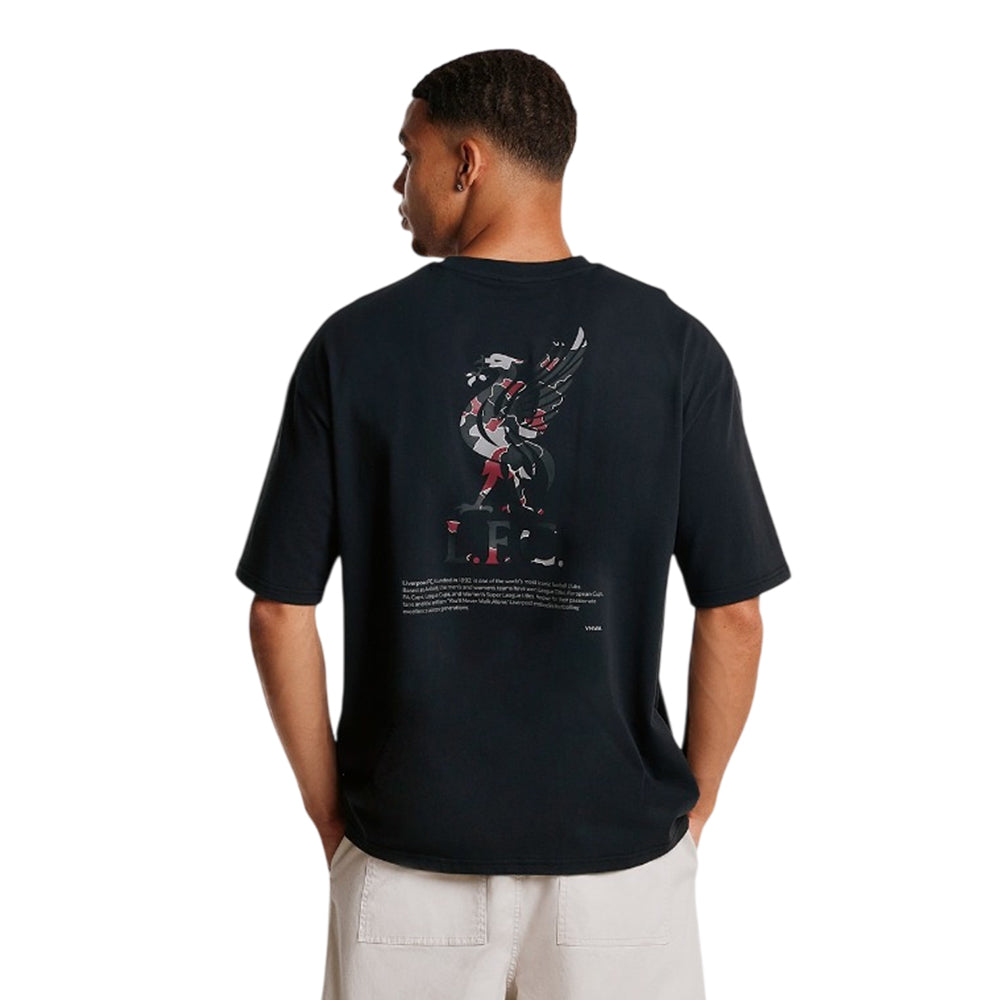 LFC YNWA Back Print Oversized เสื้อยืดผู้ชาย Supersports Thailand