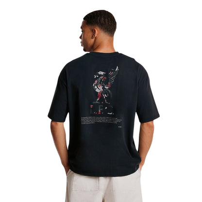 LFC YNWA Back Print Oversized เสื้อยืดผู้ชาย