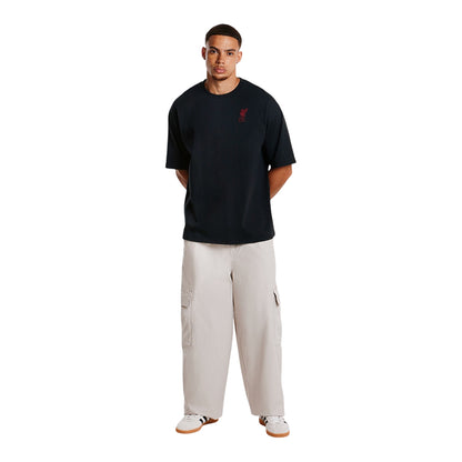 LFC YNWA Back Print Oversized เสื้อยืดผู้ชาย