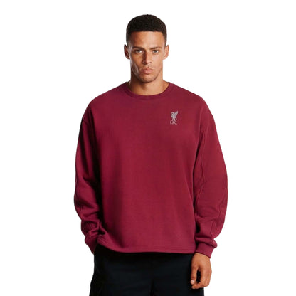 LFC YNWA Oversized เสื้อลำลองแขนยาวผู้ชาย