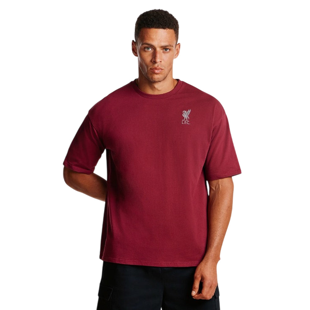 LFC YNWA Back Print Oversized เสื้อยืดผู้ชาย Supersports Thailand