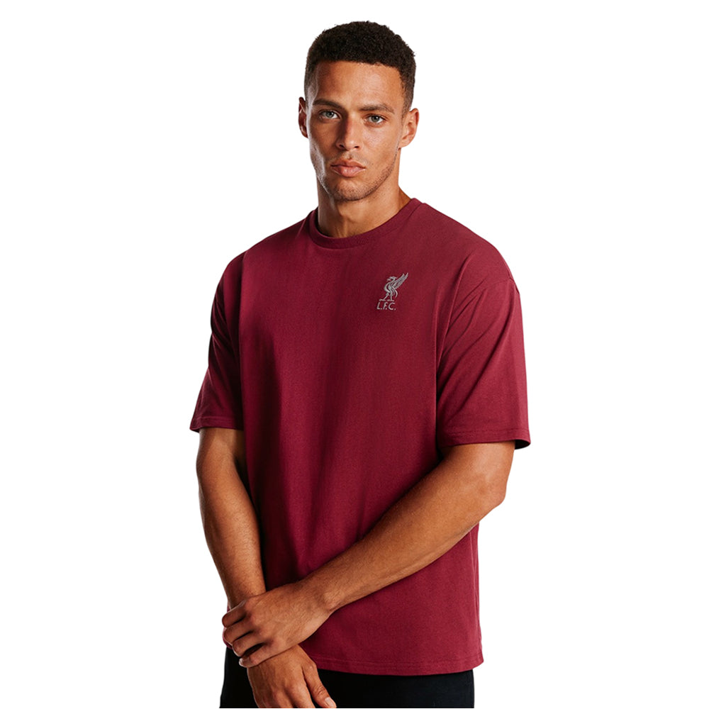 LFC YNWA Back Print Oversized เสื้อยืดผู้ชาย Supersports Thailand