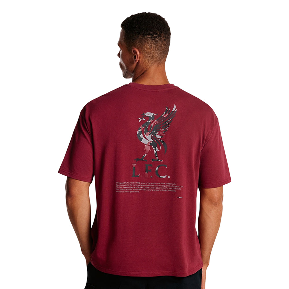 LFC YNWA Back Print Oversized เสื้อยืดผู้ชาย Supersports Thailand
