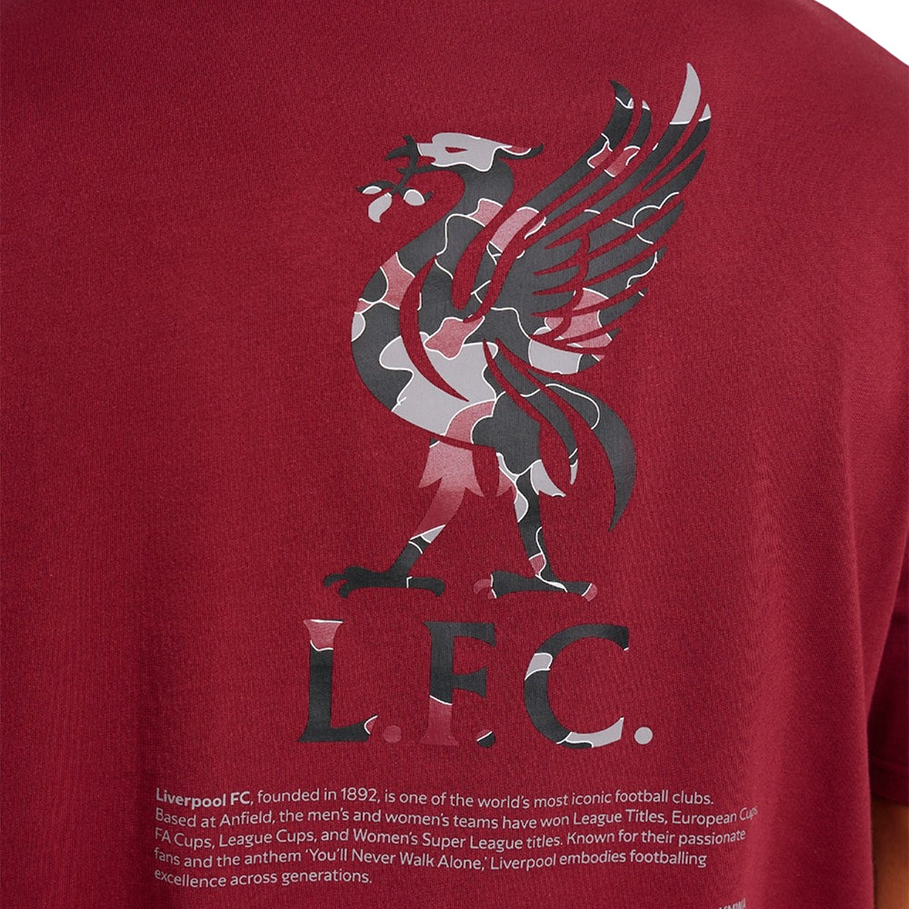 LFC YNWA Back Print Oversized เสื้อยืดผู้ชาย Supersports Thailand