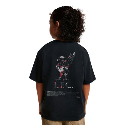 LFC YNWA Back Print Oversized Kids T-Shirt