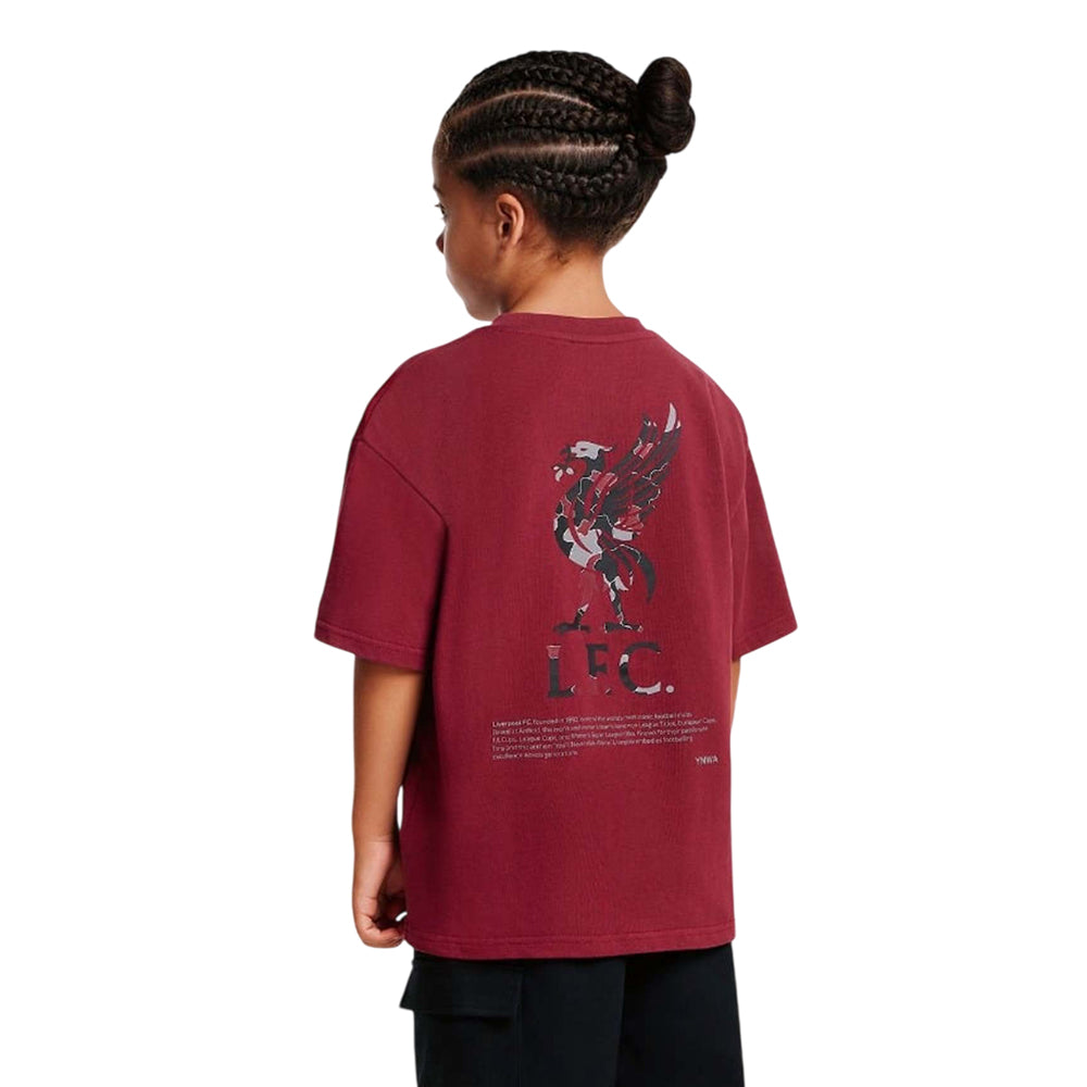 LFC YNWA Back Print Oversized Kids T-Shirt Supersports Thailand