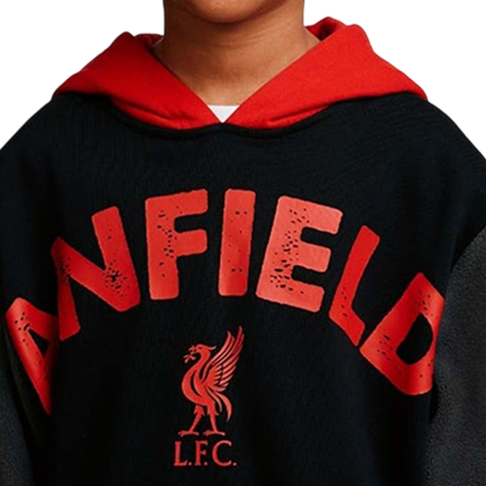 LFC Panelled Sweat Fleece เสื้อฮู้ดเด็ก Supersports Thailand