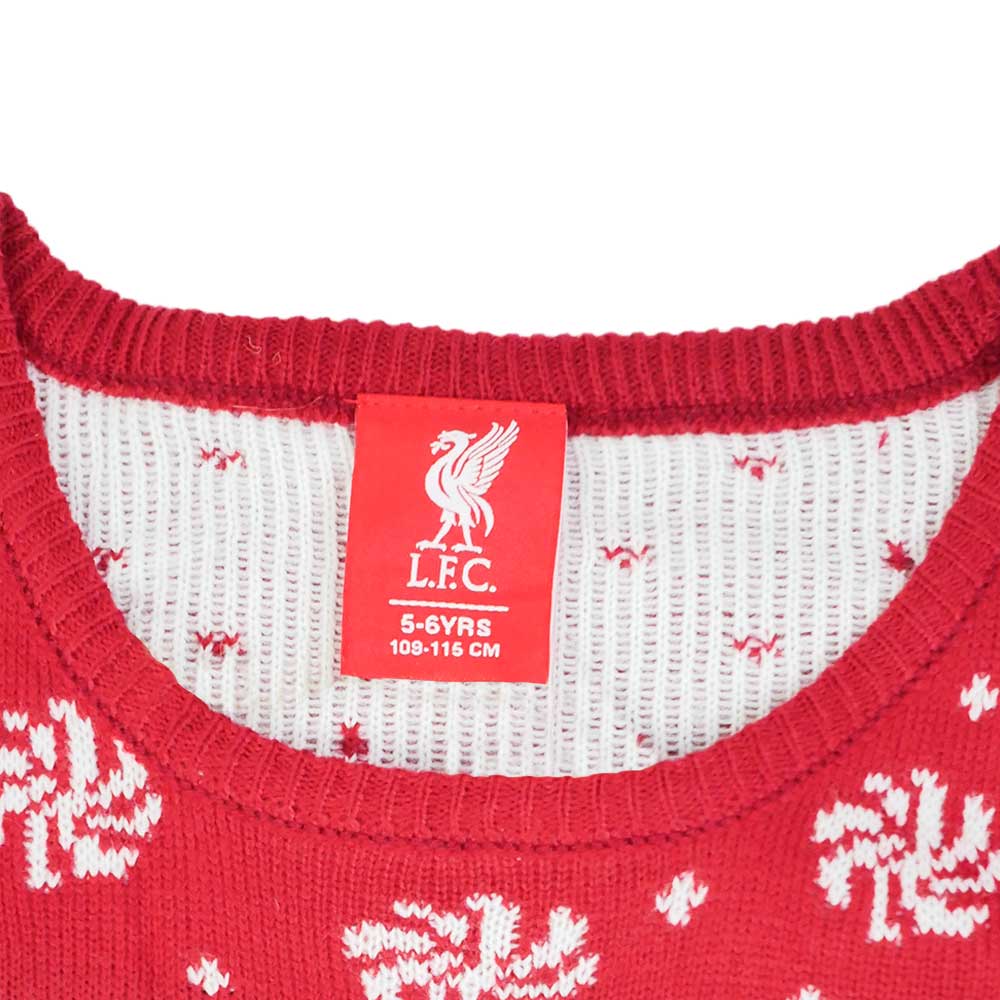 LFC YNWA Christmas 2026 Kids Sweatshirt - Supersports Thailand Supersports Thailand