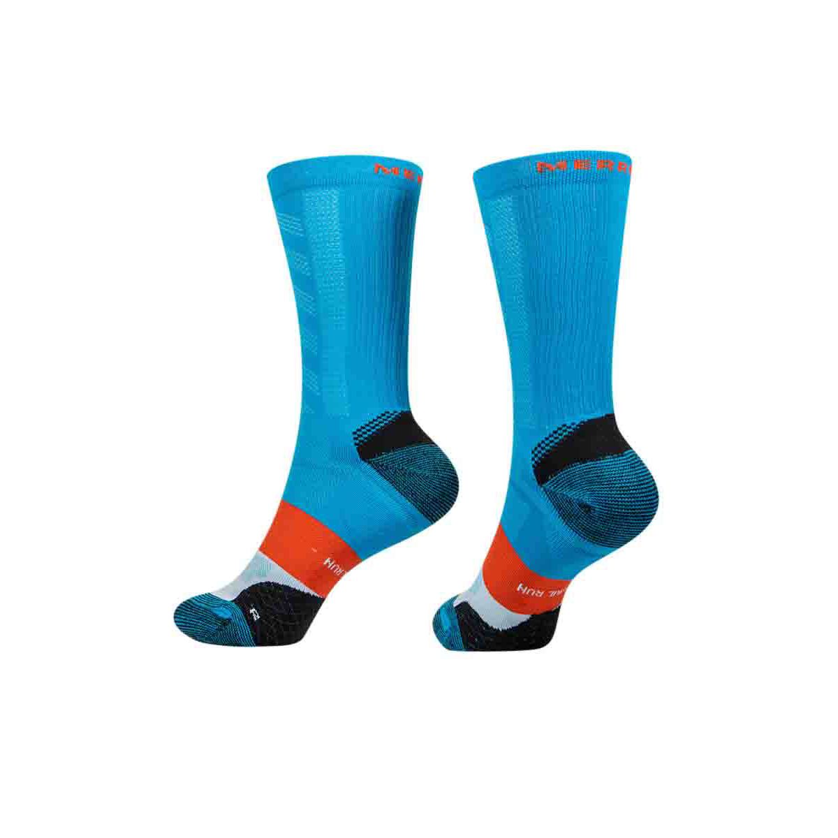 MERRELL Trail Runner Cushioned Crew Unisex Trail Running Socks - Supersports Thailand Supersports Thailand