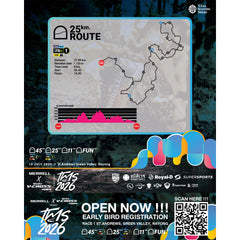 Merrell Trail Master Series TMS2026 25 km. ROUTE Ticket