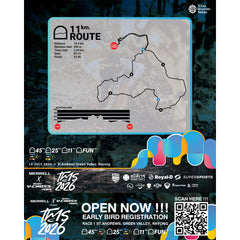 Merrell Trail Master Series TMS2026 11 km. ROUTE Ticket