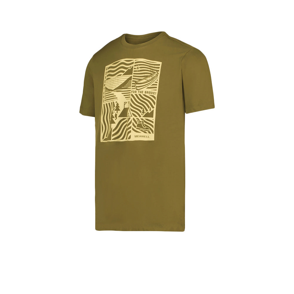 MERRELL Adventure Graphic เสื้อยืดผู้ใหญ่