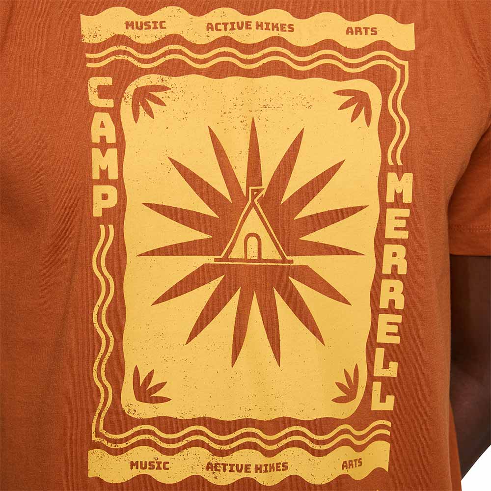 MERRELL Camp Merrell Graphic เสื้อยืดผู้ใหญ่