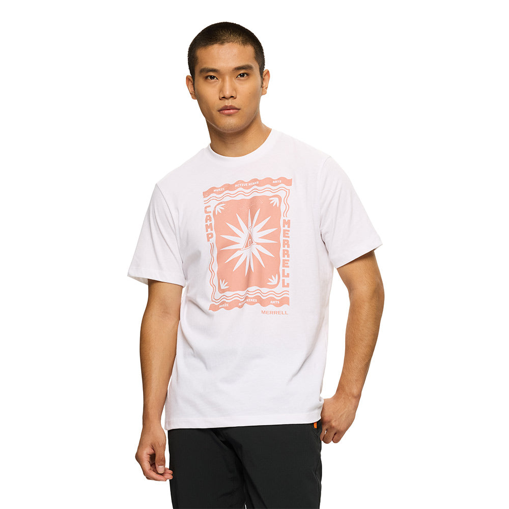 MERRELL Camp Merrell Graphic เสื้อยืดผู้ใหญ่