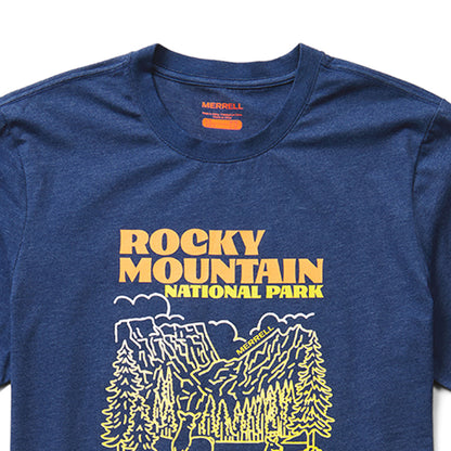 MERRELL Rocky Mountain เสื้อยืดผู้ชาย