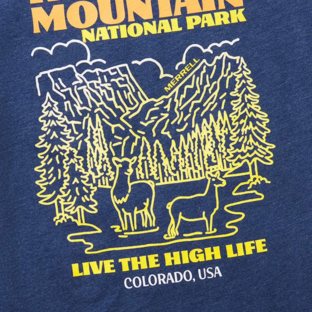 MERRELL Rocky Mountain เสื้อยืดผู้ชาย