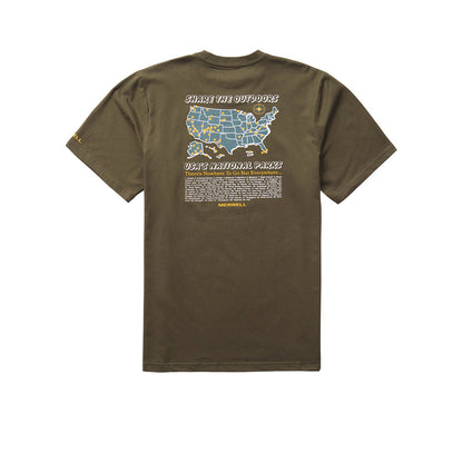 MERRELL USA's National Parks Men's T-Shirt - Supersports Thailand