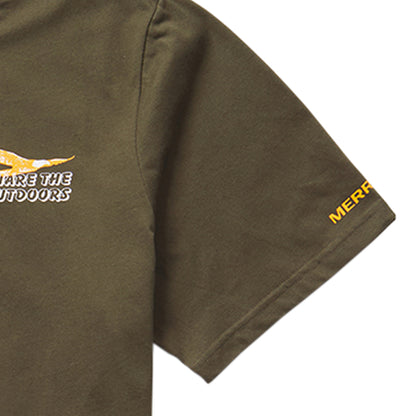 MERRELL USA's National Parks เสื้อยืดผู้ชาย