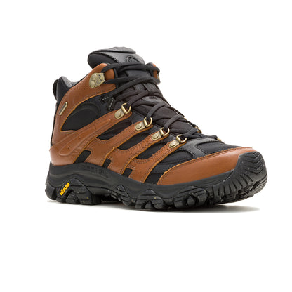 MERRELL Moab 3 Luxe Leather Mid Waterproof รองเท้าเดินป่าผู้ชาย