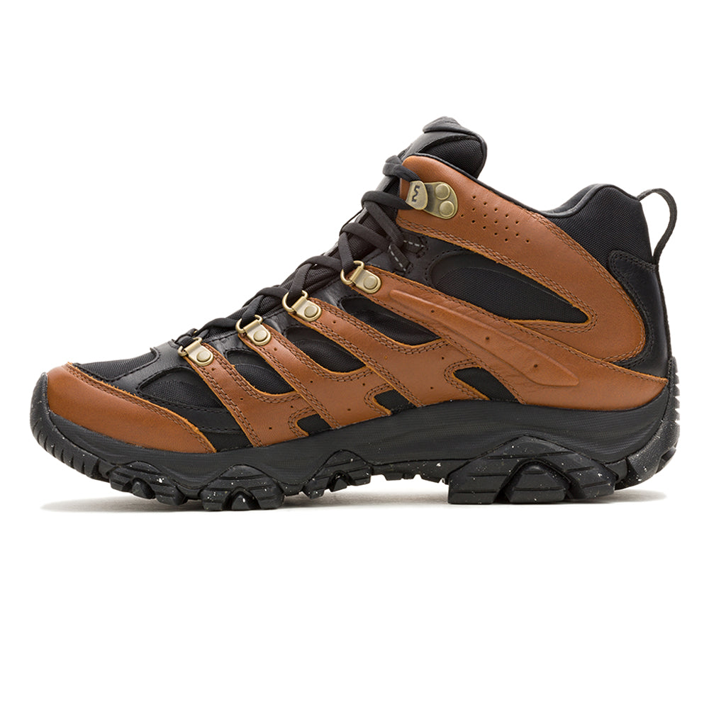 MERRELL Moab 3 Luxe Leather Mid Waterproof รองเท้าเดินป่าผู้ชาย