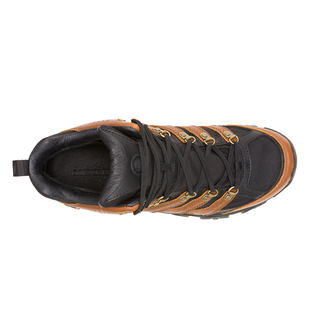 MERRELL Moab 3 Luxe Leather Mid Waterproof รองเท้าเดินป่าผู้ชาย