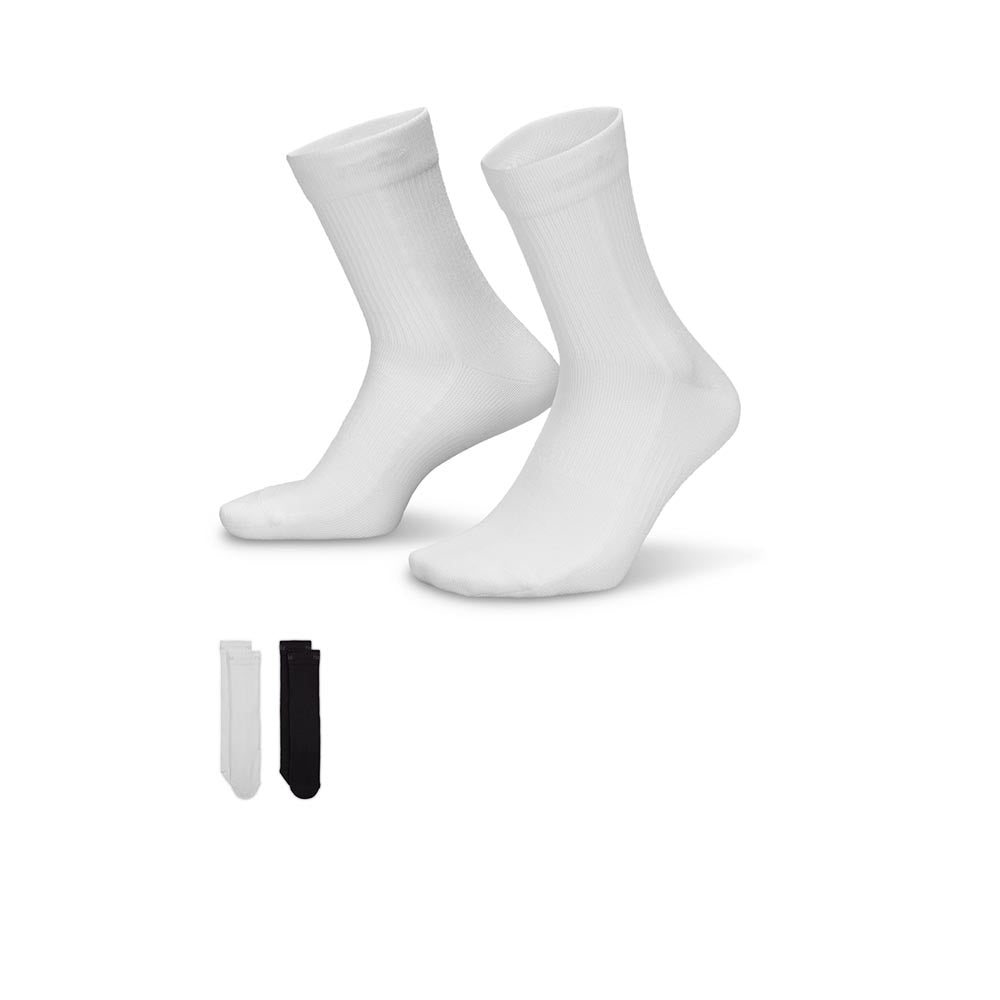 NIKE Everyday Plus Lightweight Crew Unisex Socks (2 Pair Pack)