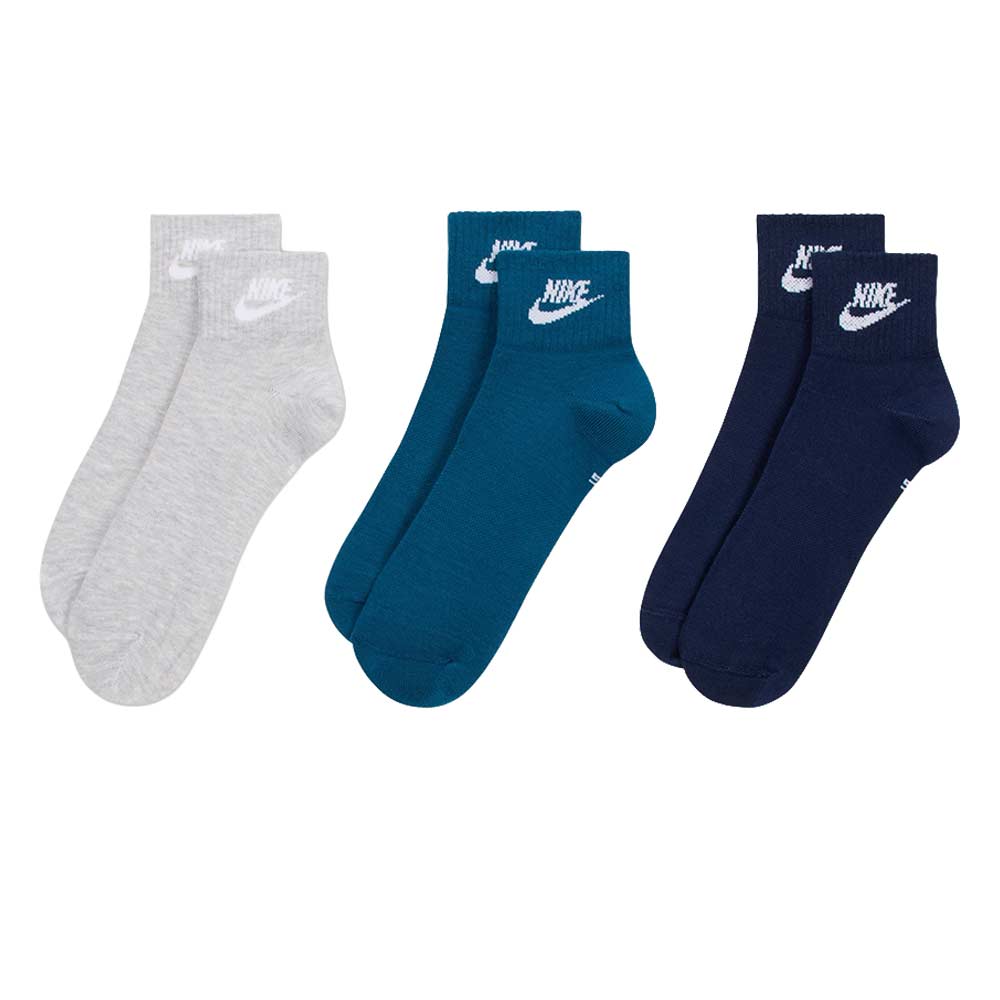 NIKE Everyday Essential Ankle Unisex Socks (3 Pairs) - Supersports Thailand