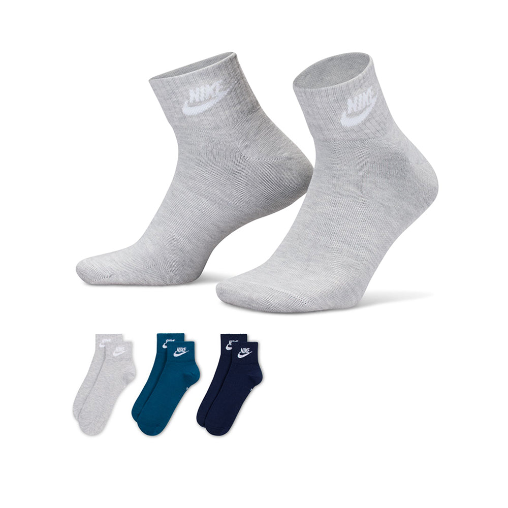 NIKE Everyday Essential Ankle Unisex Socks (3 Pairs) - Supersports Thailand