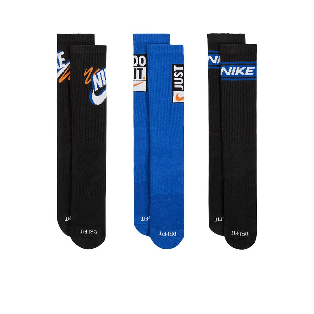 NIKE Everyday Plus Crew Unisex Socks (3 Pairs) - Supersports Thailand