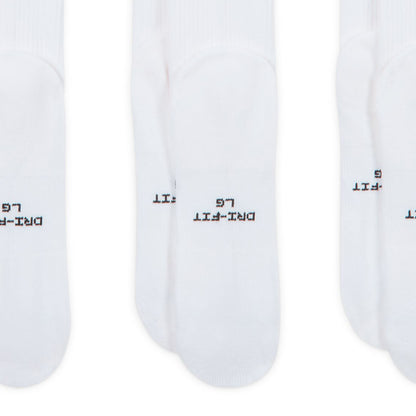NIKE Everyday Elevated Crew Unisex Socks ( 3 Pairs) - Supersports Thailand