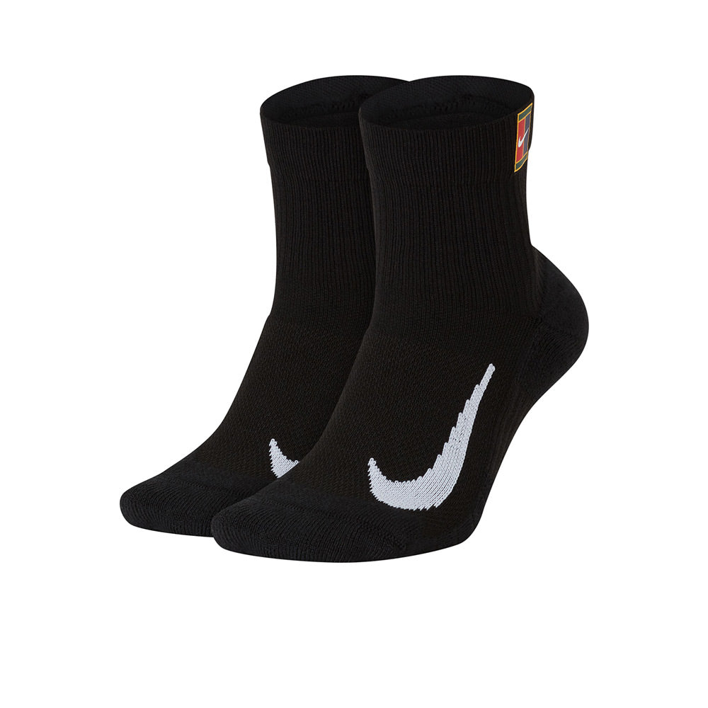 NIKE Court Multiplier Max Ankle Unisex Tennis Socks (2 Pairs)