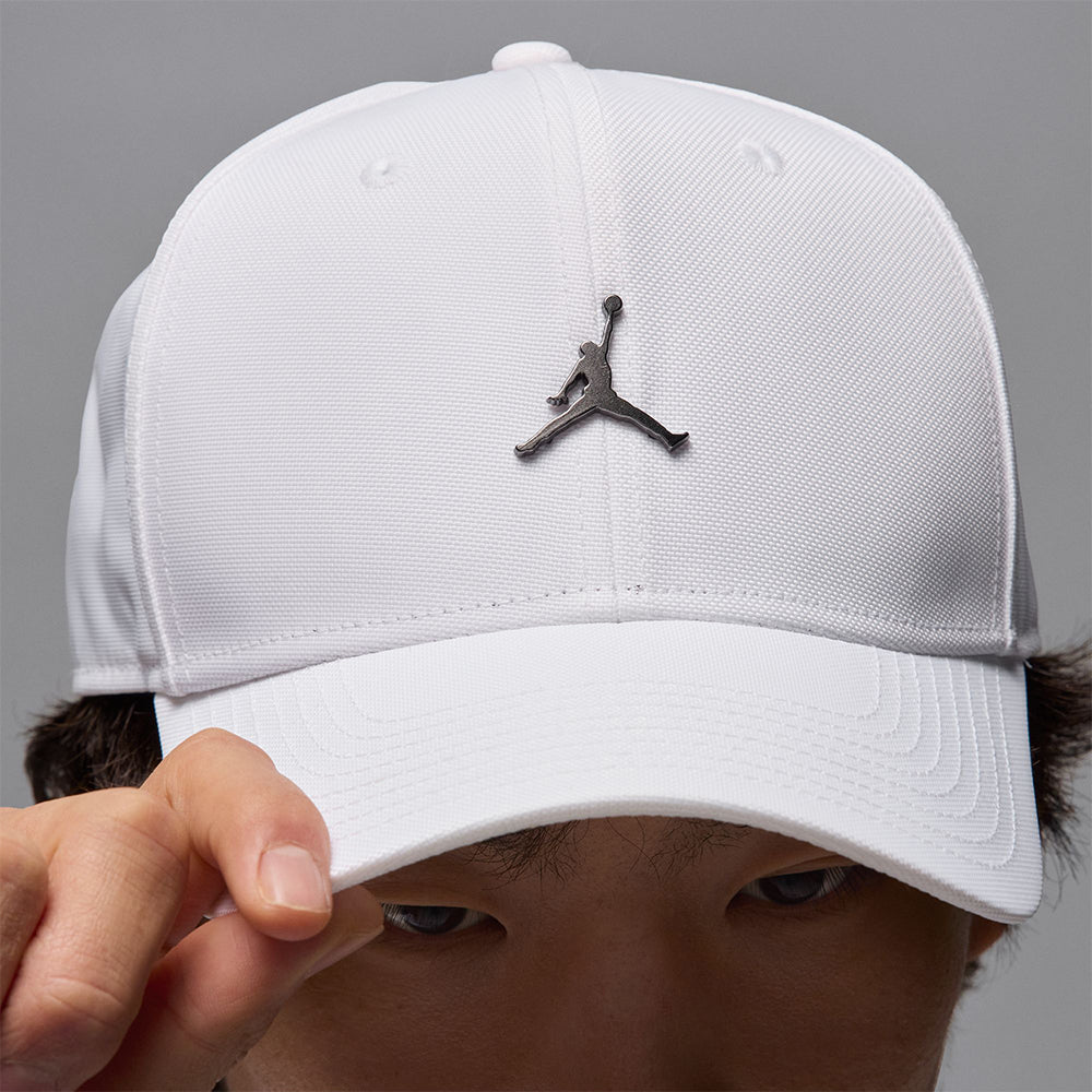NIKE Jordan Rise Structured Metal Jumpman หมวกแก๊ปผู้ใหญ่