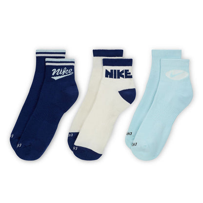 NIKE Everyday Plus Ankle Unisex Socks (3 Pairs)