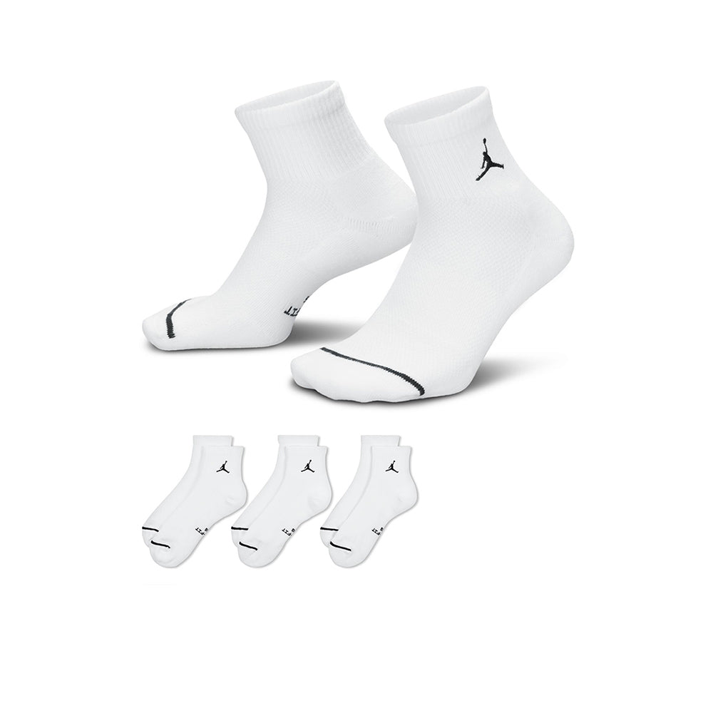 NIKE Jordan Everyday Elevated Ankle Unisex Socks (3 Pairs) - Supersports Thailand Supersports Thailand