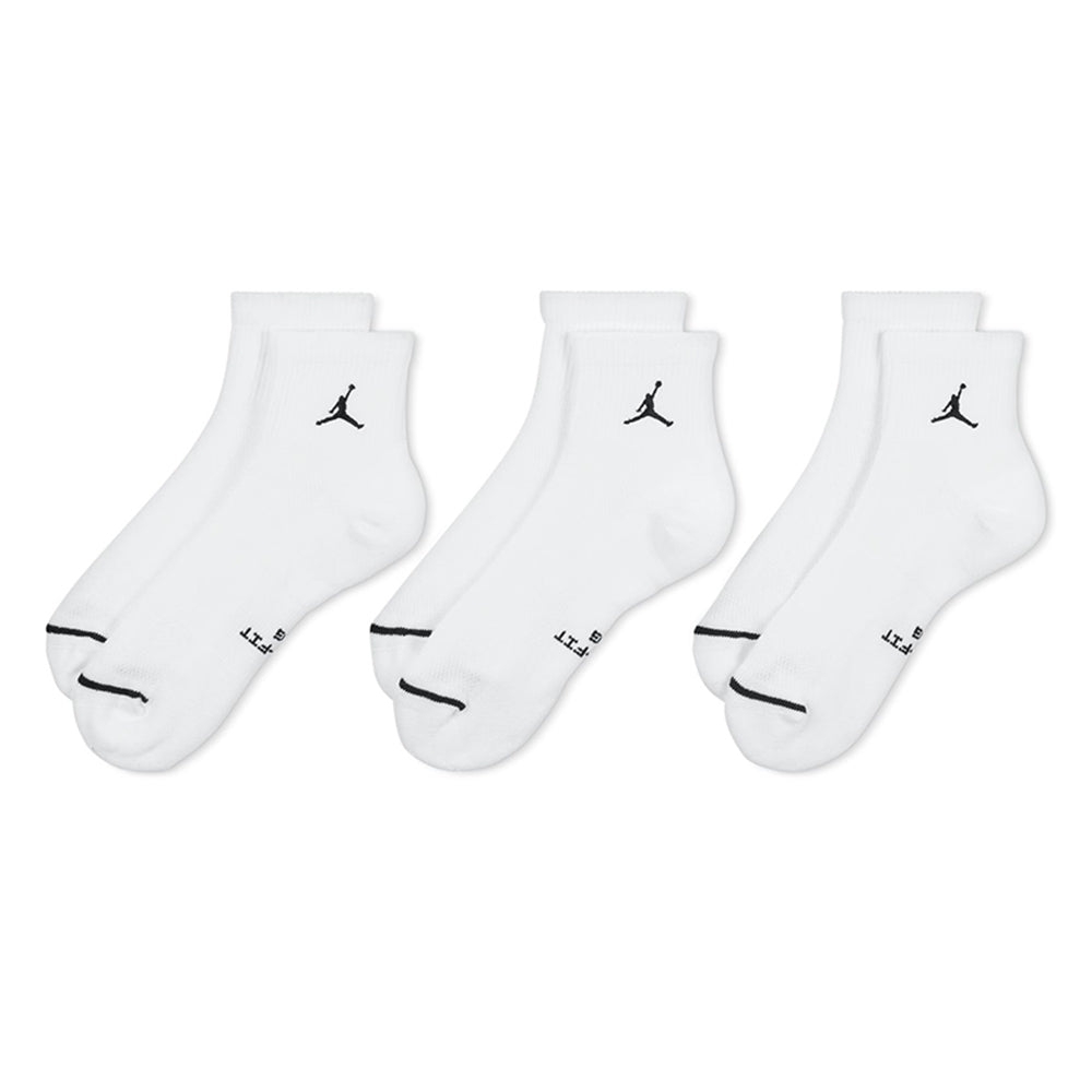 NIKE Jordan Everyday Elevated Ankle Unisex Socks (3 Pairs) - Supersports Thailand