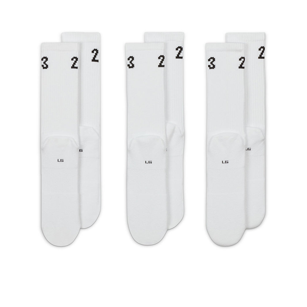 NIKE Jordan Essentials Unisex Training Socks (3 Pairs) - Supersports Thailand