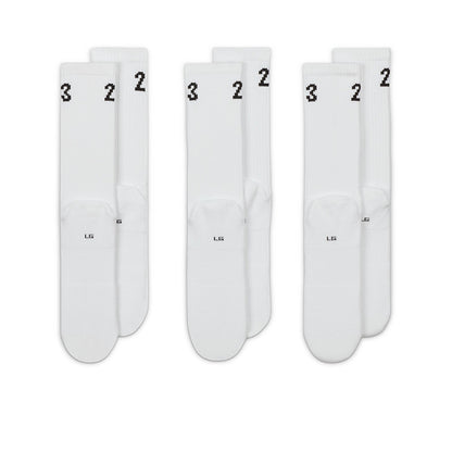 NIKE Jordan Essentials Unisex Training Socks (3 Pairs) - Supersports Thailand