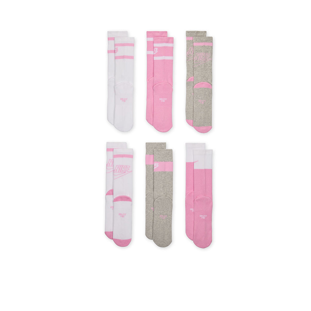 NIKE Everyday Crew Kids Socks (6 Pairs) - Supersports Thailand Supersports Thailand