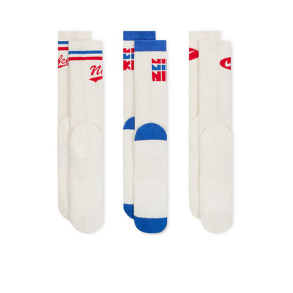 NIKE Everyday Plus Crew Unisex Socks (3 Pairs)