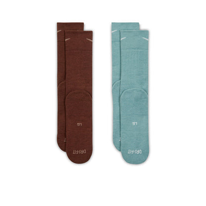NIKE Everyday Wool Cushioned Crew Unisex Socks (2 Pairs) - Supersports Thailand