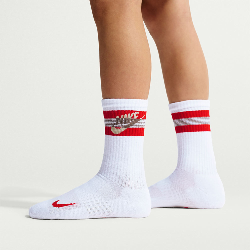 NIKE Everyday Crew Kids Socks (6 Pairs) Supersports Thailand